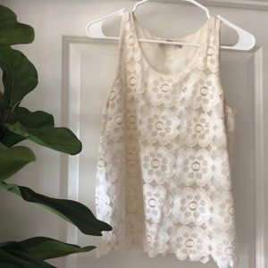 ✨DONATED✨ LOFT - Lace Tank Top - SP